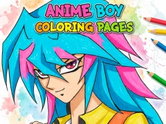 Juego Anime Boy Coloring Pages en línea