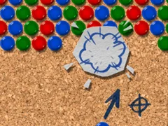 Juego Pinboard Bubble Shooter en línea