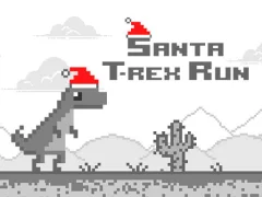 Juego Santa T-Rex Run en línea