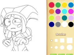 Juego Pomni Coloring Book For Kids en línea