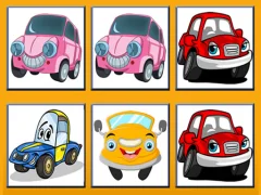 Juego Funny Cars Memory en línea