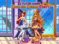 Juego 2 Player Games Princess Design Party en línea