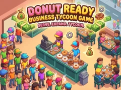 Juego Donut Ready Business Tycoon Game en línea