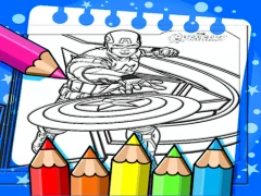 Juego Captain America Coloring Book en línea