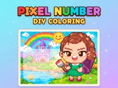 Juego Pixel Number  DIY Coloring en línea
