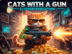 Juego Cats with a Gun Clicker Evolution en línea