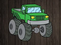 Juego Monster Truck Jigsaw en línea
