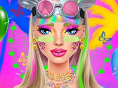 Juego Festival Vibes Makeup en línea