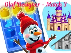 Juego Olaf Designer - Match 3 en línea