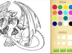 Juego Dragon Chimera Coloring Book en línea