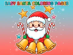 Juego Easy Santa Coloring Pages en línea