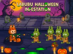 Juego Labubu Halloween Infestation en línea
