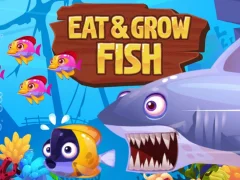 Juego Eat & Grow Fish en línea