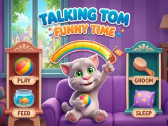 Juego Talking Tom Funny Time en línea