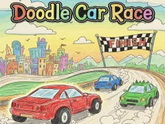 Juego Doodle Car Race en línea