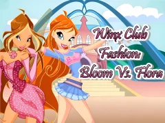 Juego Winx Club Fashion: Bloom vs Flora en línea