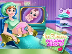 Juego Ice Princess Pregnant Check Up en línea