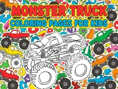 Juego Monster Truck Coloring Pages For Kids en línea
