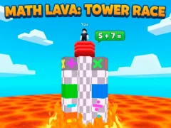 Juego Math Lava: Tower Race en línea