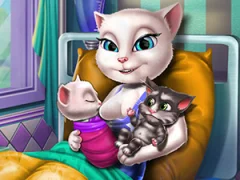 Juego Angela Twins Birth en línea