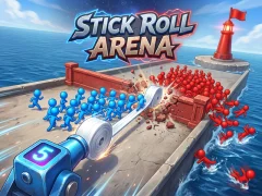 Juego Stick Roll Arena en línea