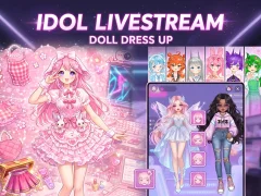 Juego Idol Livestream: Doll Dress Up en línea