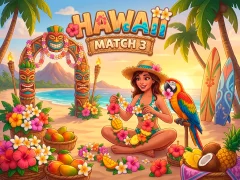 Juego Hawaii Match 3 en línea
