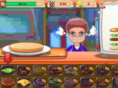Juego Burger Craze: Top Burger Shop en línea