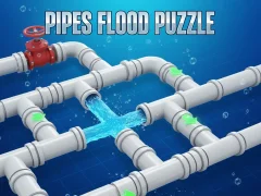 Juego Pipes Flood Puzzle en línea