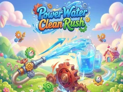 Juego Power Water Clean Rush en línea