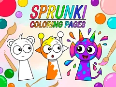 Juego Sprunki Coloring Pages en línea