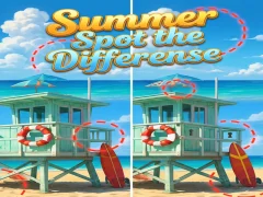 Juego Summer Spot the Differense en línea