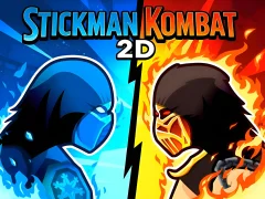 Juego Stickman Kombat 2D en línea
