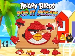 Juego Angry Birds Pop It Jigsaw en línea