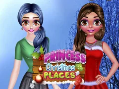 Juego Princess Christmas Places en línea