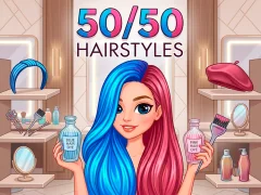 Juego 50/50 Hairstyles en línea