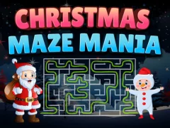Juego Christmas Maze Mania en línea