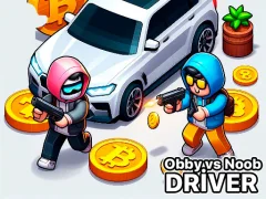 Juego Obby vs Noob Driver en línea