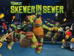 Juego Teenage Mutant Ninja Turtles: Skewer in the Sewer en línea
