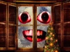 Juego New Year: Santa Claus outside the window en línea