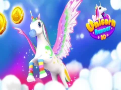 Juego Unicorn Run 3D en línea