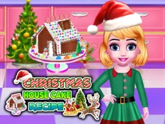 Juego Christmas House Cake Recipe en línea