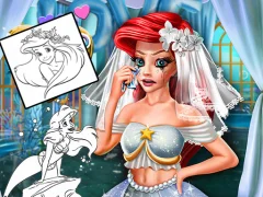 Juego Coloring Book for Ariel Mermaid en línea