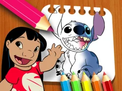 Juego Lilo and Stitch Coloring Book en línea