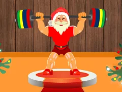 Juego Santa Claus Weightlifter en línea