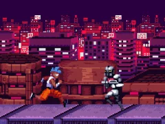 Juego Endless Cyberpunk Runner en línea