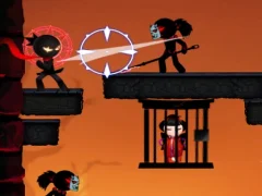 Juego Ninja Stickman Warrior en línea