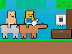 Juego Baby Noob vs Baby Obby Horse en línea