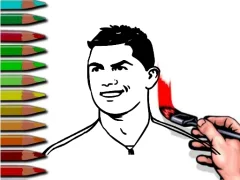 Juego Ronaldo Coloring Book en línea