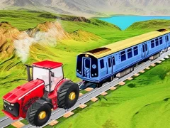 Juego Chain Tractor Train Towing Game 3D en línea